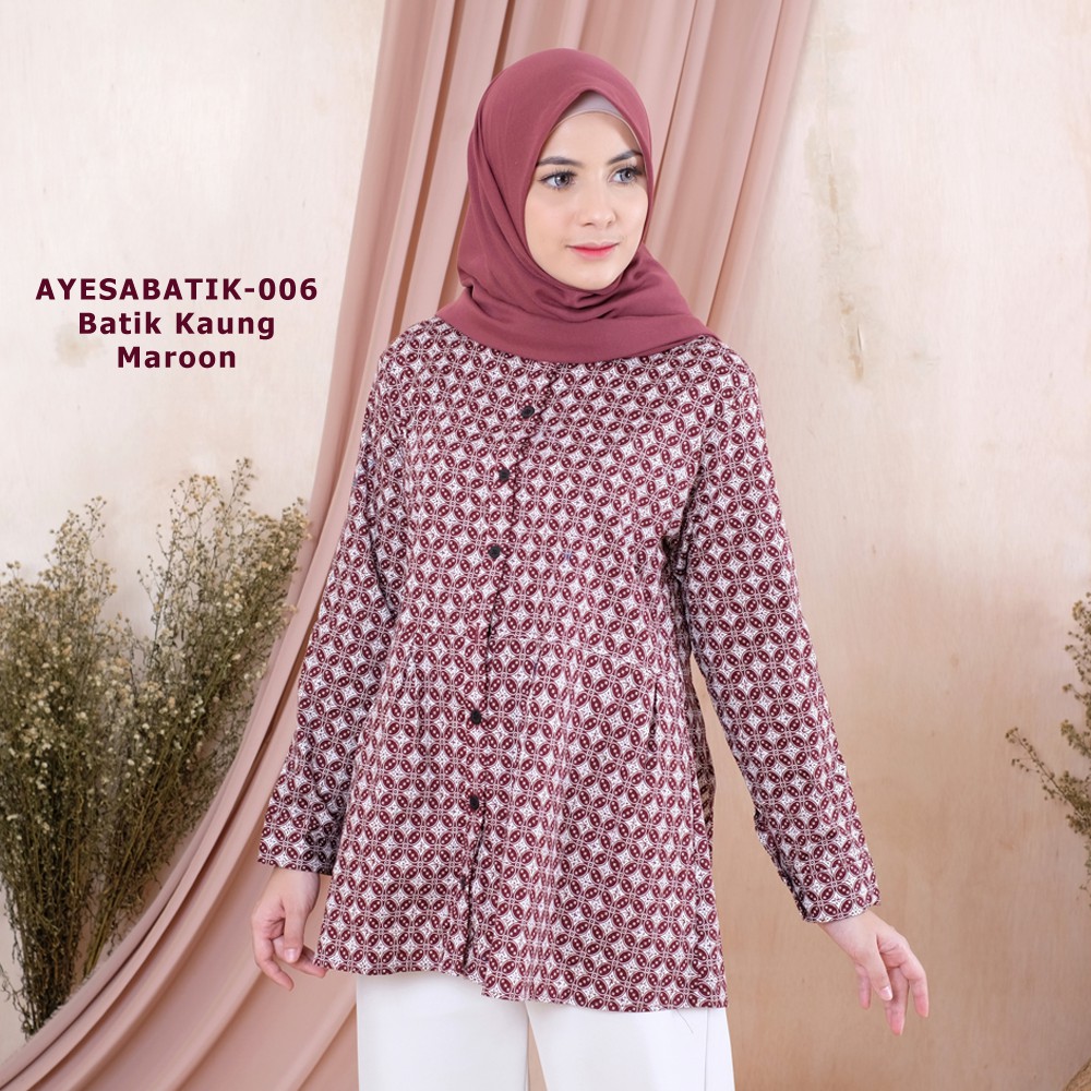 AYESA Batik - Pakaian Wanita Terbaru by Hijab Mamah icis