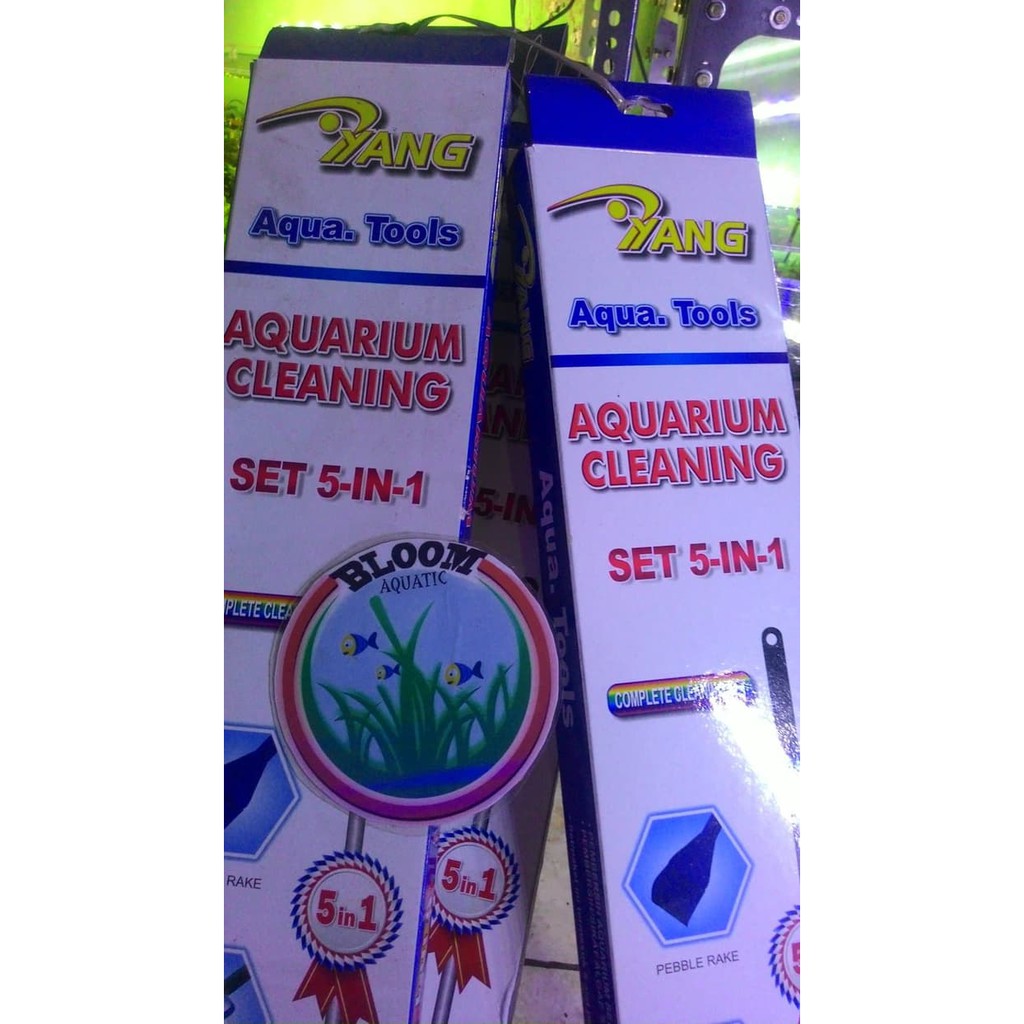 &quot;Yang&quot; Aquarium scraper 5 in 1