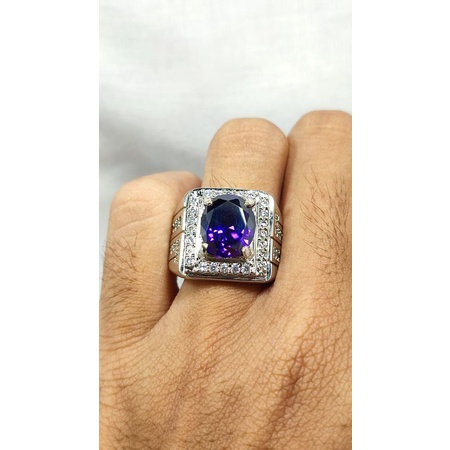 BATU KECUBUNG AMETHYST ASLI CHATAM