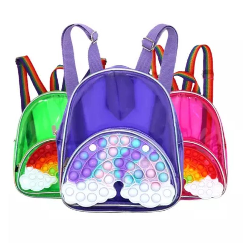 TAS RANSEL POP IT ANAK IMPORT LUCU - TAS POP IT IMPORT - TAS RANSEL ANAK TAS BACKPACK POP IT