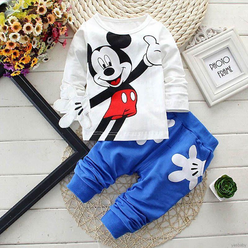 YESBABY Setelan Anak Laki laki Kaos T Shirt Bayi Lengan YESBABY Setelan Anak Laki laki Kaos T Shirt Bayi Lengan