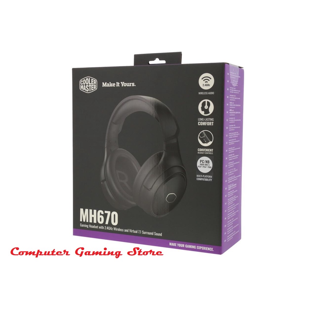 Cooler Master MH670 Gaming Headset Wireless