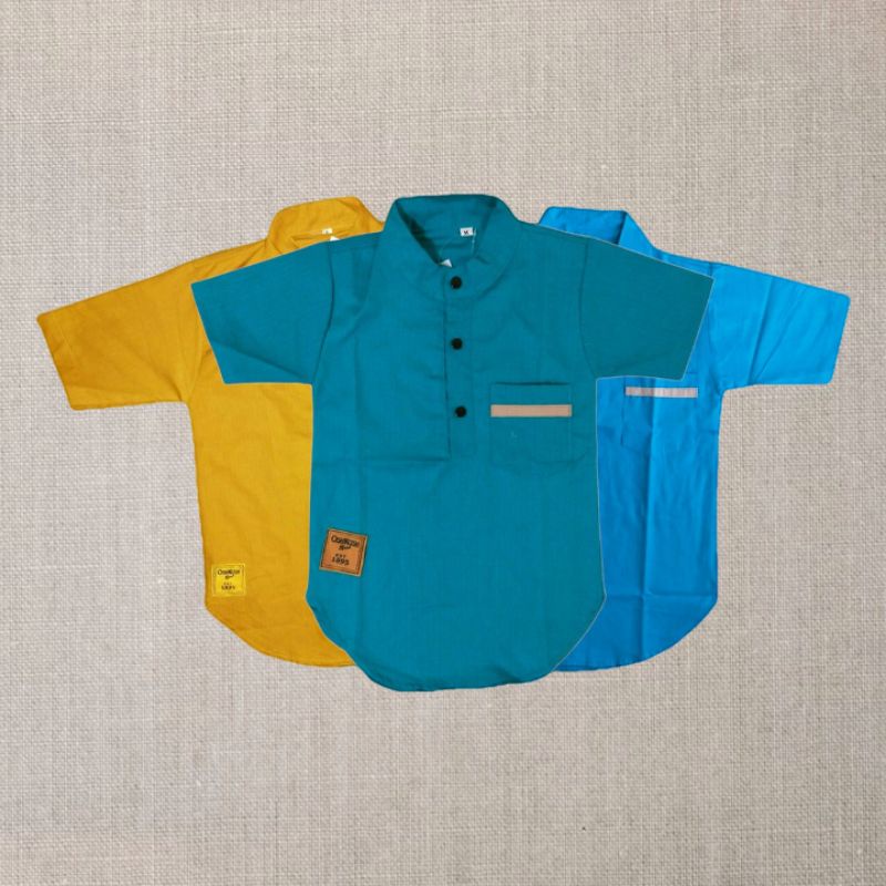 Koko kurta Oshkosh anak laki 2 3 4 5 6 7 8 9 10 tahun
