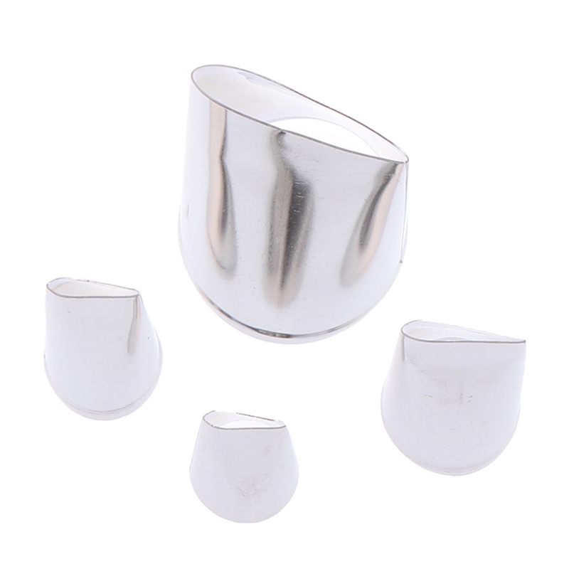 4 Pcs Alat Nozzle Piping Bentuk Bunga Mawar Untuk Dekorasi Kue
