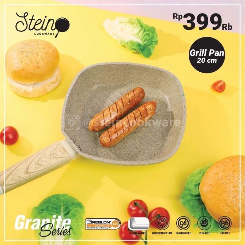 STEIN GRILL PAN STEINCOOKWARE Grill Pan 20 cm