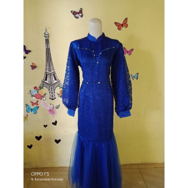 gamis duyung/ gaun bridesmaid/ dress pesta /duyung moderen