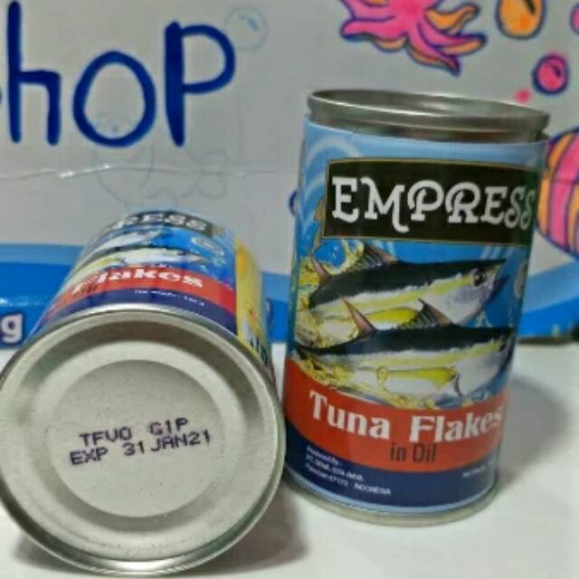 Tuna empress tuna flakes in oil Shopee Indonesia