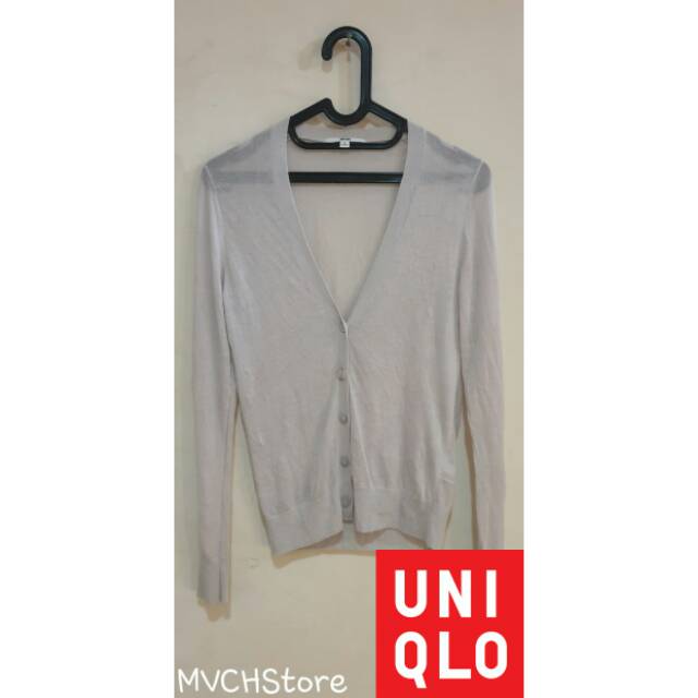 cardigan uniqlo harga