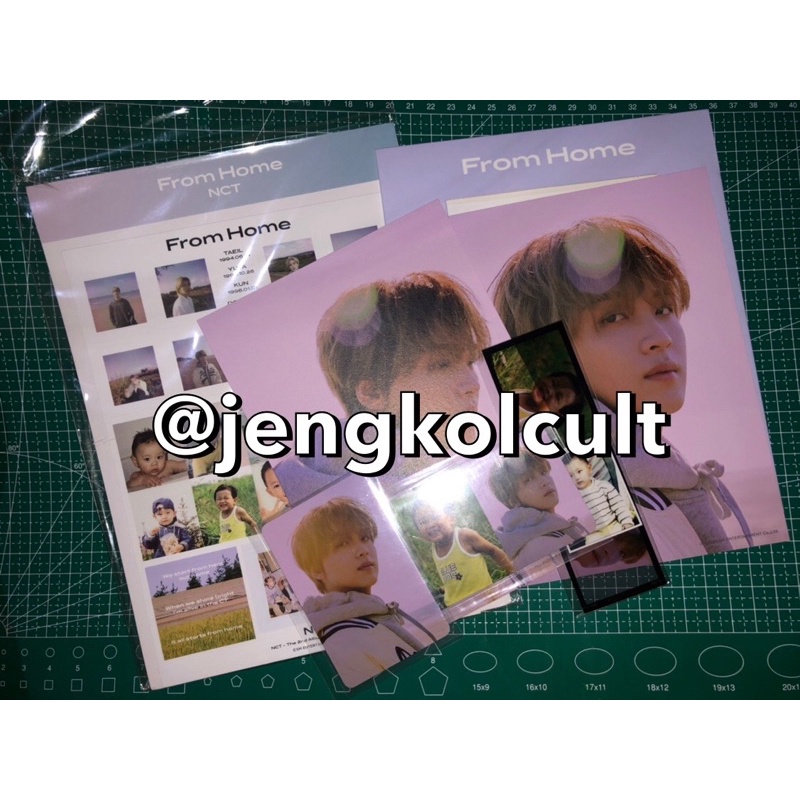 RESERVED - Haechan Photoframe Deco Set (From Home MD)