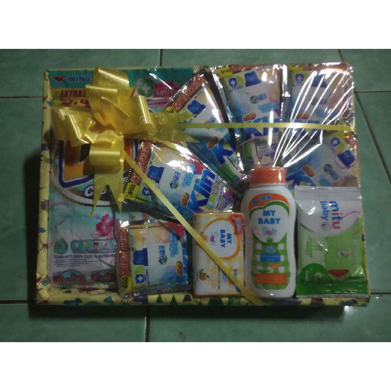 Parsel Bayi Tanpa Baju Paket Parsel Bayi Sabun Hampers Baby