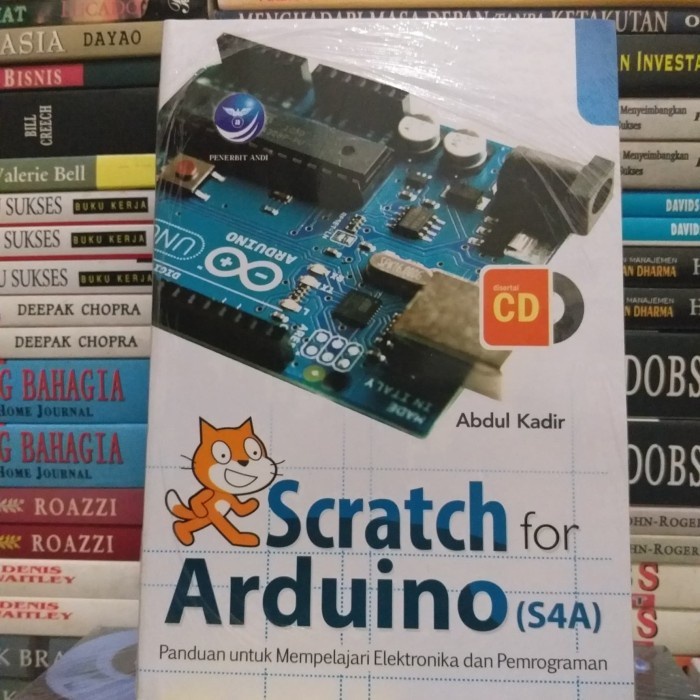 

database-buku- buku original! scratch for arduino (s4a), penerbit andi -buku-database.