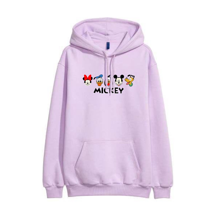 Sweater WANITA MICKEY Hoodie Sweater Fleece Simpel Unisex