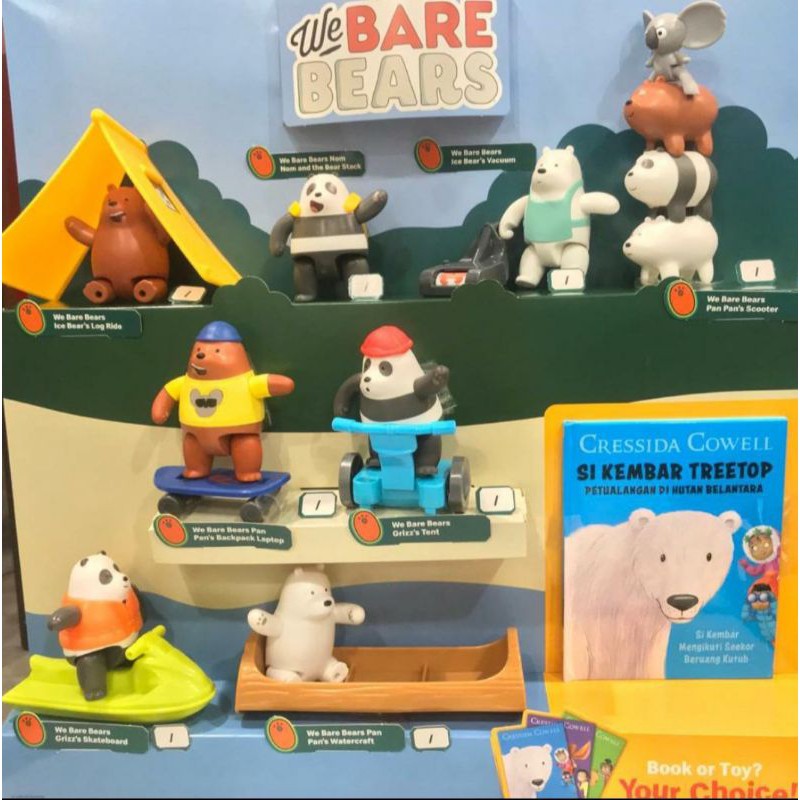 mcd we bare bear happy meal
