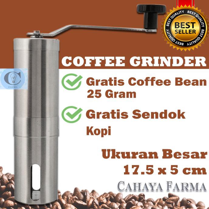 Coffee Grinder - Hand Mill Grinder - Gilingan Kopi - Coffee Maker