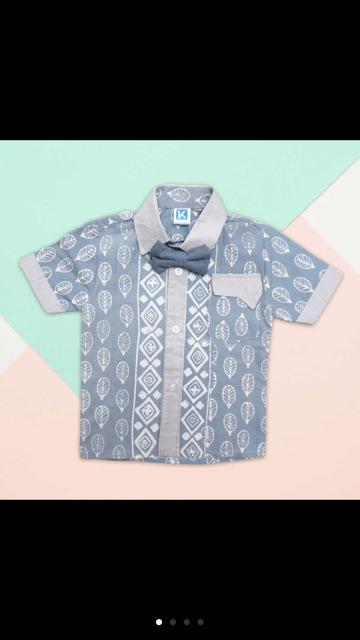 Kemeja Batik Anak Cowok / Laki Laki Keneshkids 1- 12 Tahun