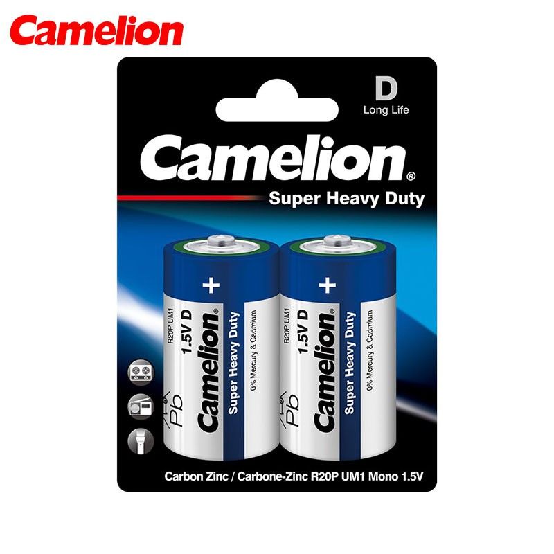 Baterai seri D-Camelion battery D super heavy duty