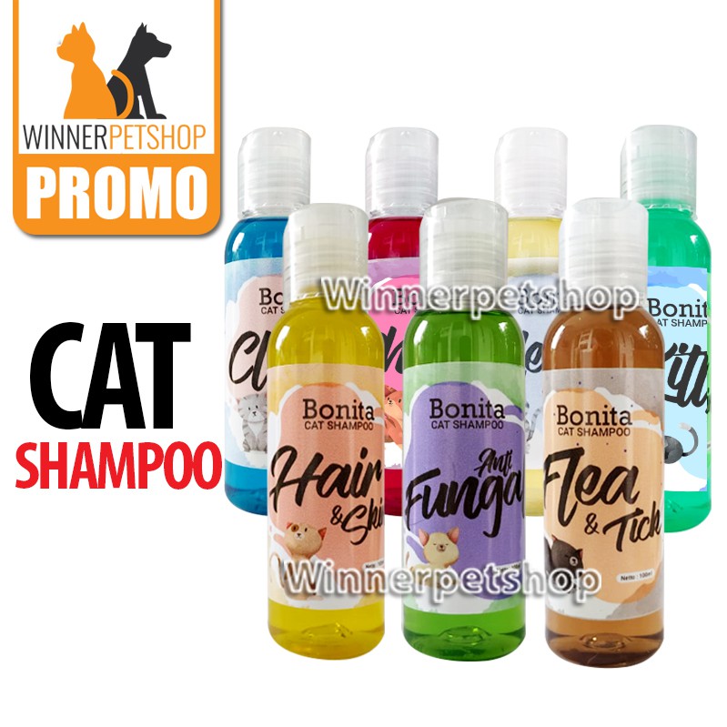 Shampoo Kucing - Merk Bonita - Cat Shampoo - Shampoo Kucing Murah