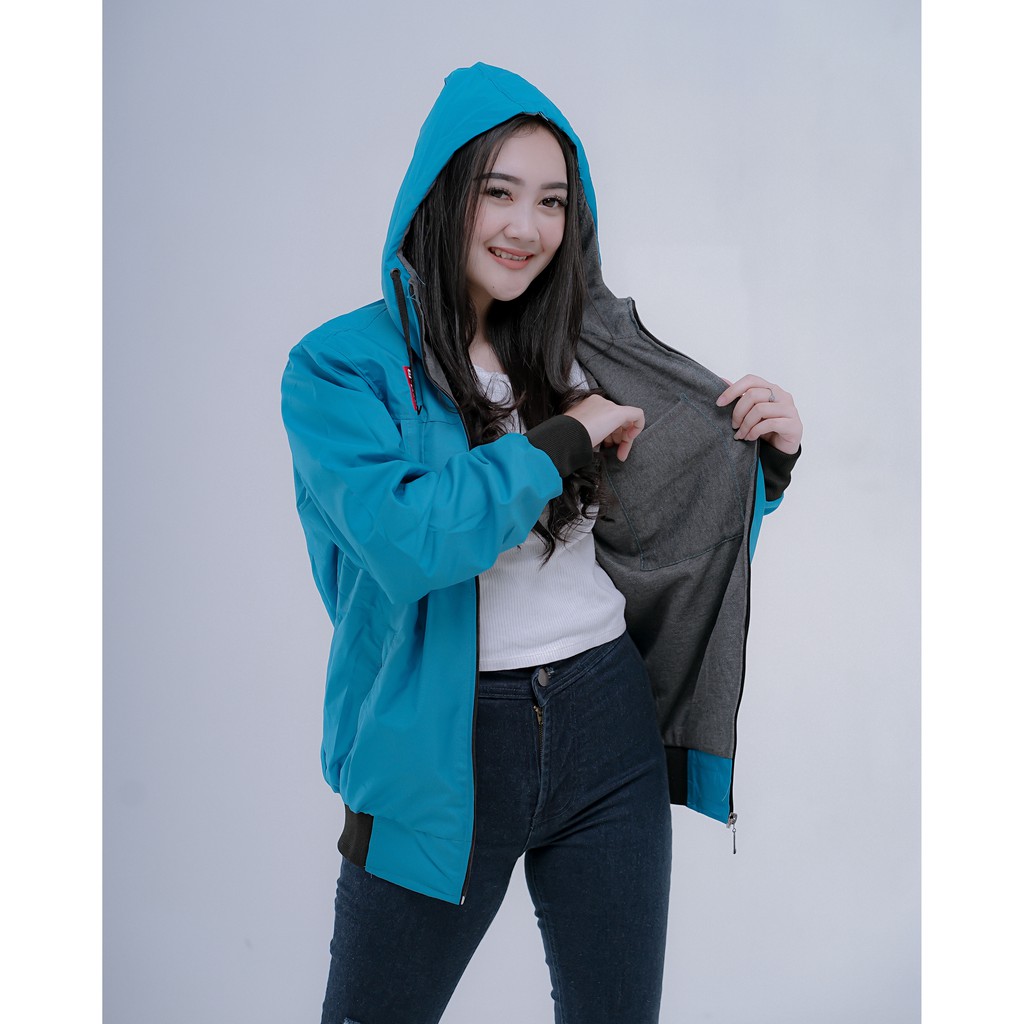 Jaket semi parka wanita jaket semi parka cewe jaket semi parka murah