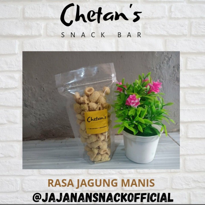 

Chetan's Snack Makaroni kecil Jagung Manis Ukuran 150Grm