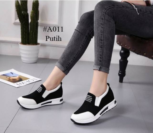 Sepatu wedges Korea #A011