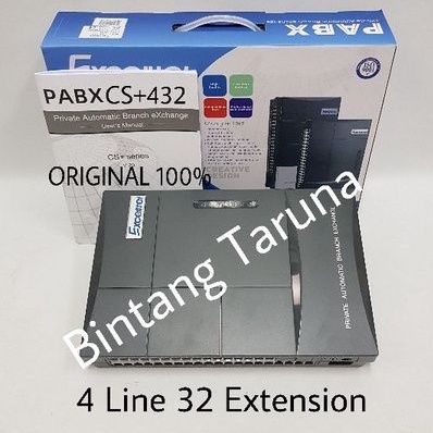 Pabx Excelltel CS+432 PABX EXCELLTEL CS432 Pabx 4 Line 32 Extension