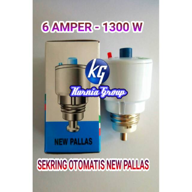 Sekring Otomatis NEW PALLAS 6 AMPER 1300W / Sekering / Sikring Fusebox / fuse / breaker pemutus arus