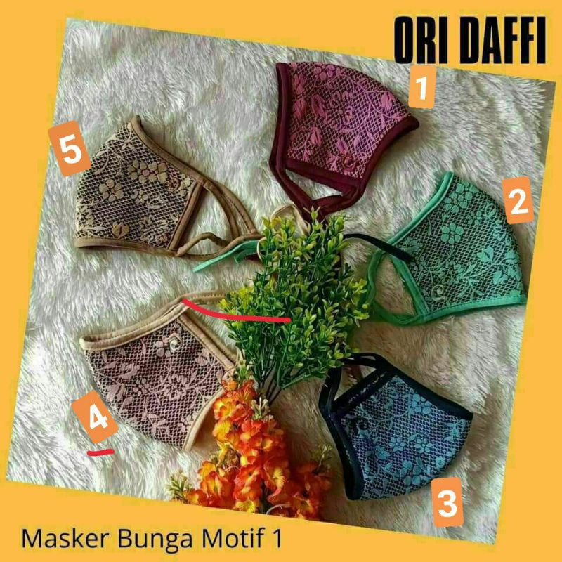 Masker Mawar Daffi