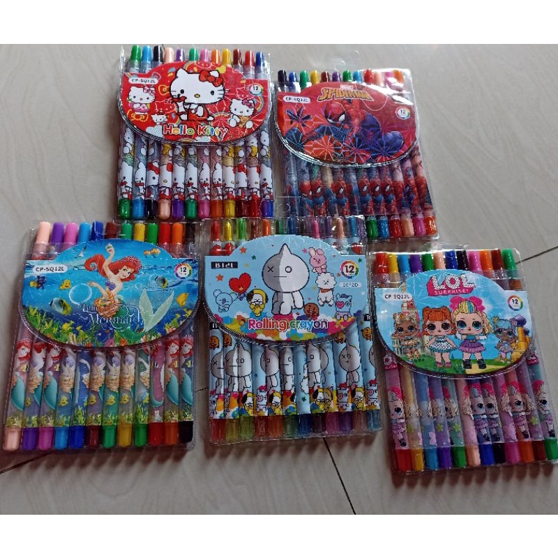 

crayon putar 12karaktet