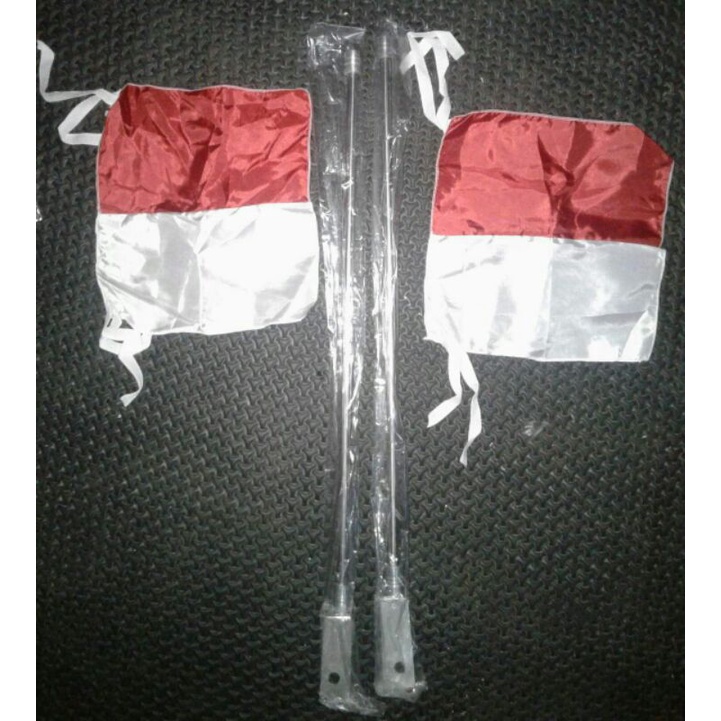 Tiang Bendera sepeda ontel | Tiang bendera sepeda