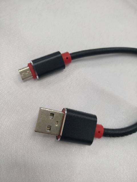 Cable pendek Micro Fast Charging 25cm bahan tebal