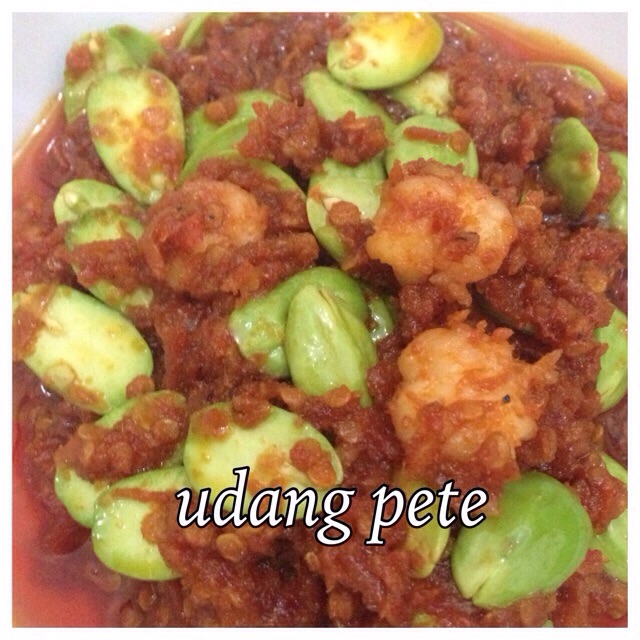 

Sambel judes udang pete