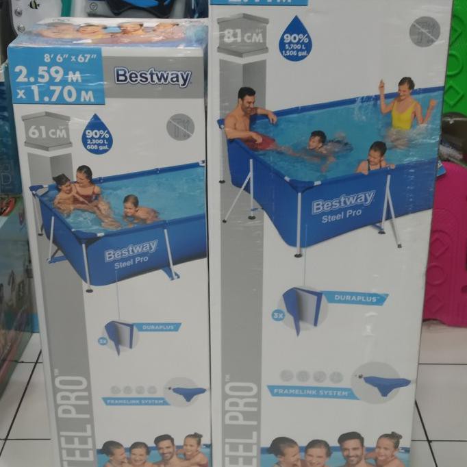 Kolam Renang Anak Merk.Bestway Uk. 2.5 Mtr Kesayanganprakarsa