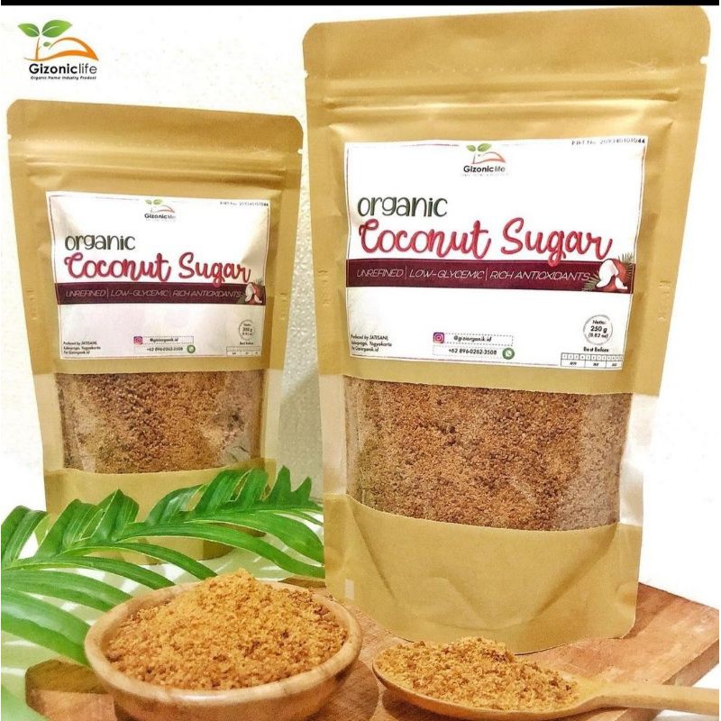 

GULA KELAPA ORGANIK (Organic Coconut Sugar) 250g