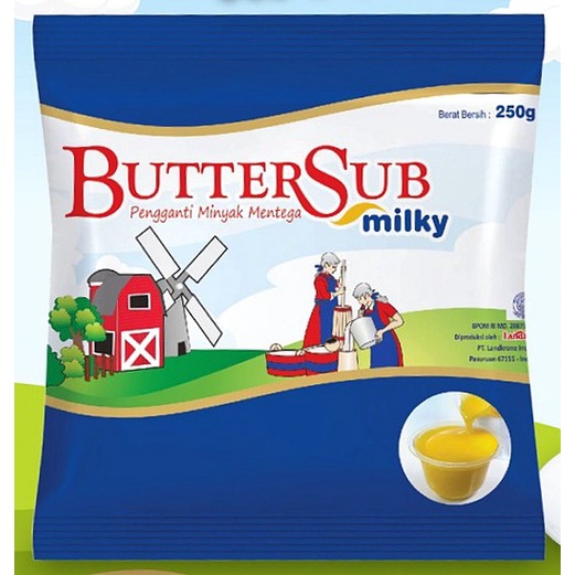 

Buttersub Milky BOS Sachet 250gr - Butter Oil Substitute 250 Gr