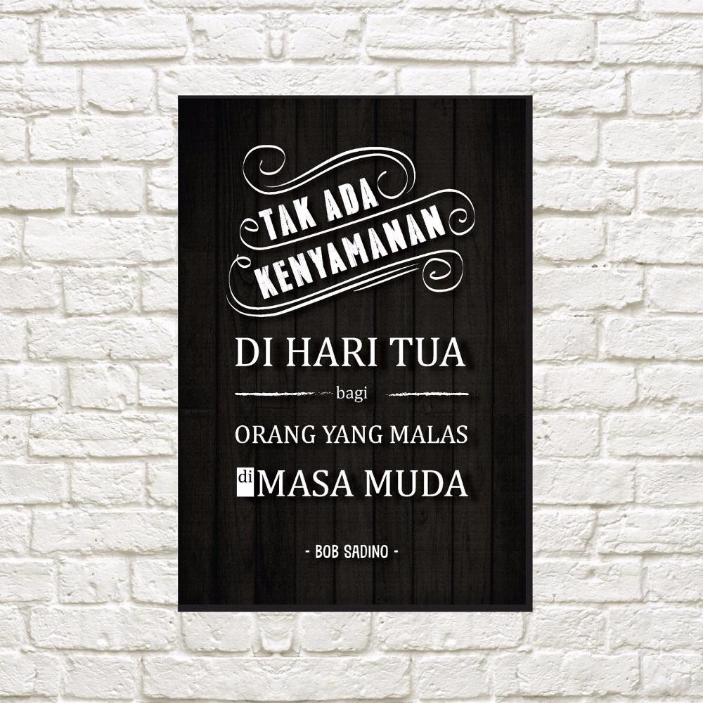 Motivasi INDONESIA QUOTES PICTBOX WALL DECOR HIASAN DINDING PAJANGAN