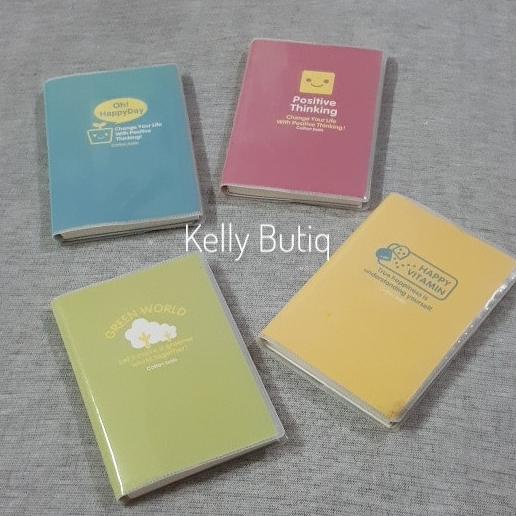 

jual Buku Tulis Bersampul Simpel Words Catatan Memo Diary Mini Notesbook