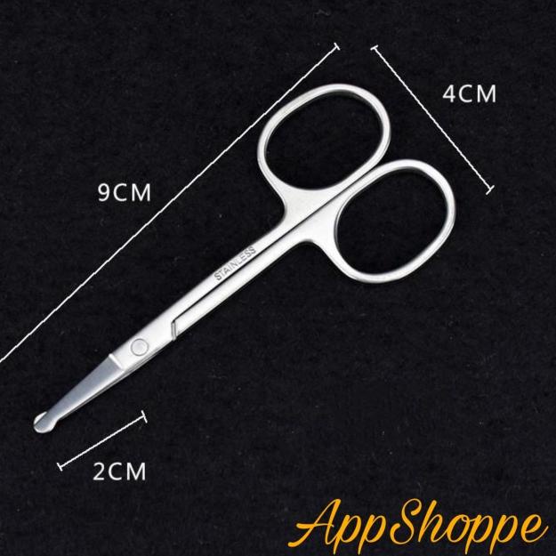

➳ Gunting Kumis Scissors Stainless Steel Trimming Nose Ear BLUNT POINT ♂