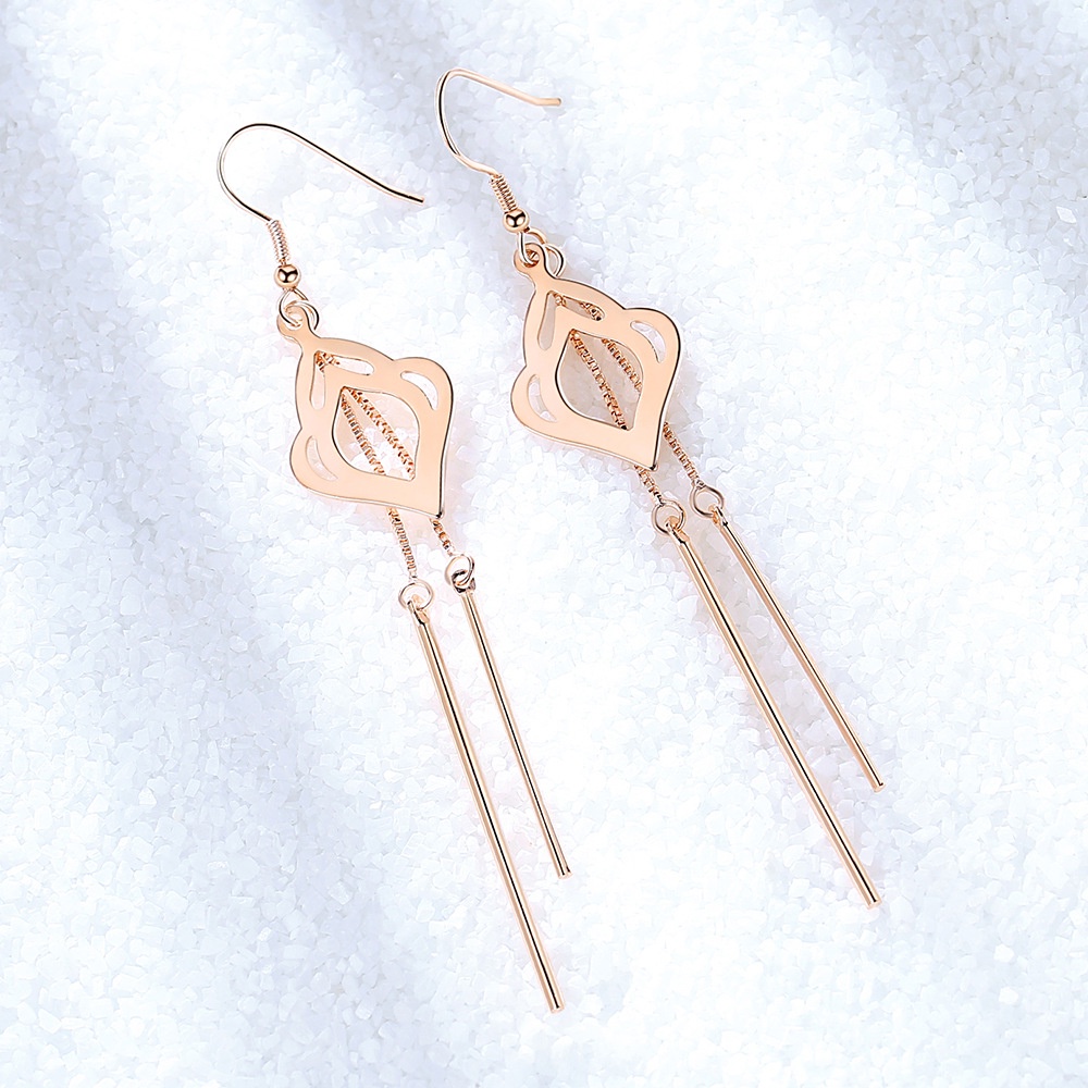 Anting Perak 925 Wanita Rumbai Perhiasan Fashion