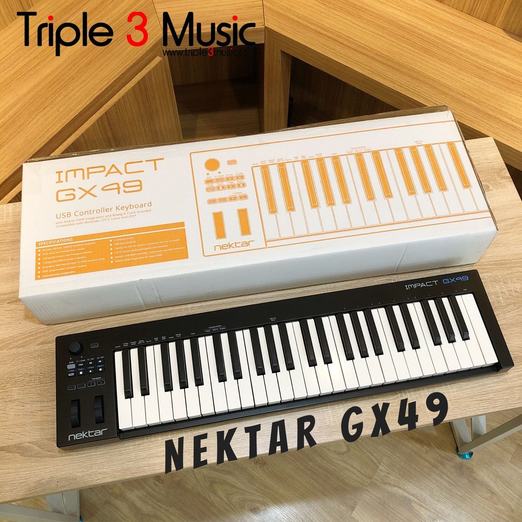 Nektar Impact GX49 GX 49 Keyboard Midi Controller