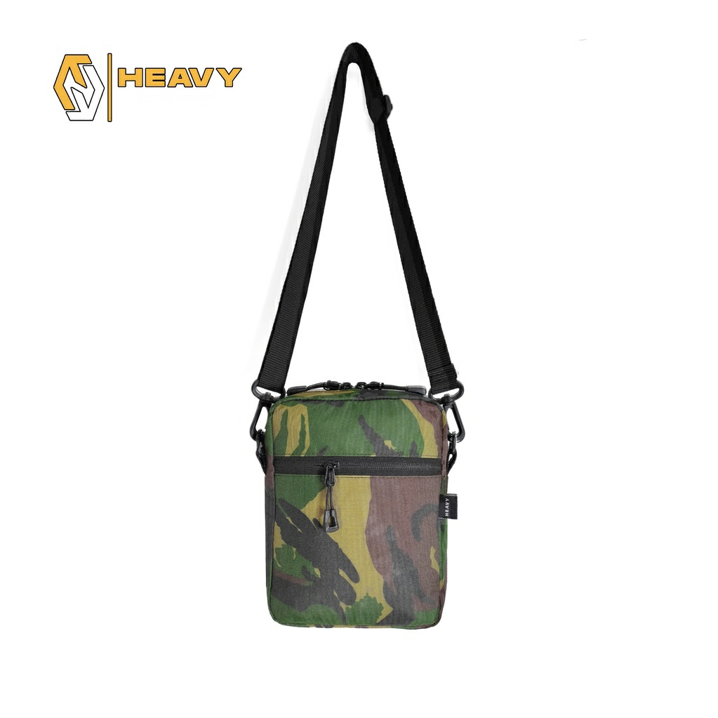 Tas Heavy Elgano Army Series Original Premium Pouch - Slingbag Heavy Casual Bag - Tas Selempang Bahu Pria