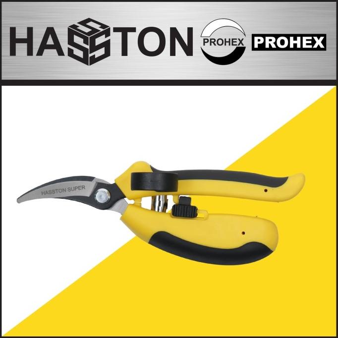 

((BISA COD)) Hasston Prohex Gunting Bunga / Dahan Lengkung 6 inch (1350-117) PROMOKode 2348