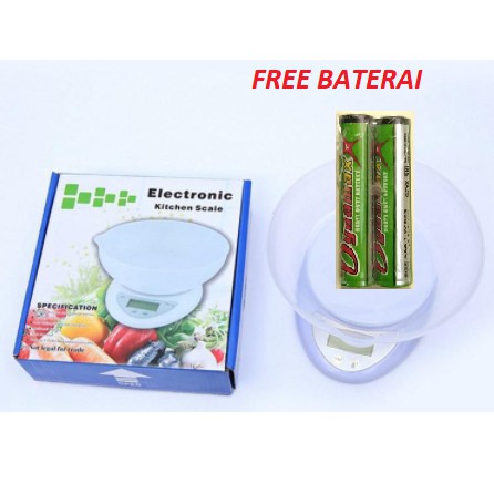 (COD) Timbangan Dapur Digital / Timbangan Dapur Mangkok Digital