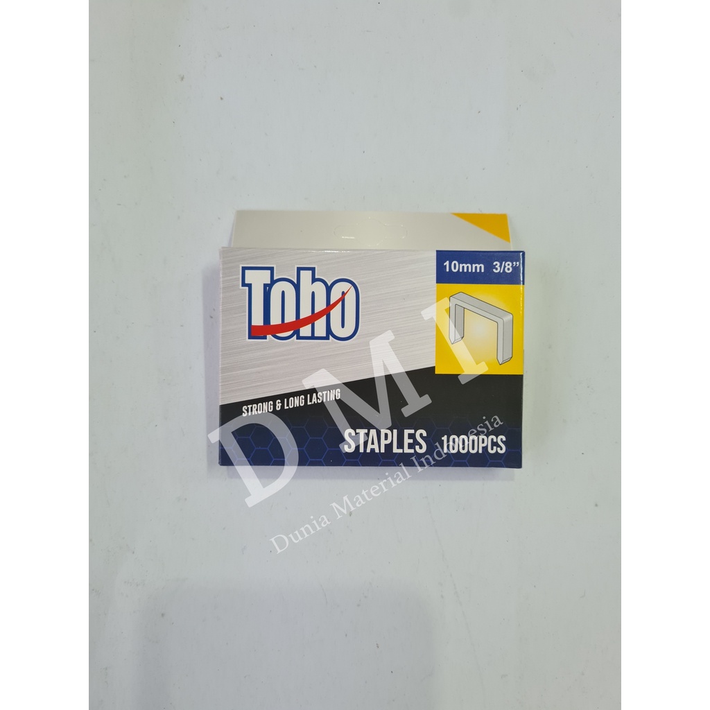 

Isi Staples Tembak TOHO 10mm | Refill Staple Gun Tacker | Air Stapler