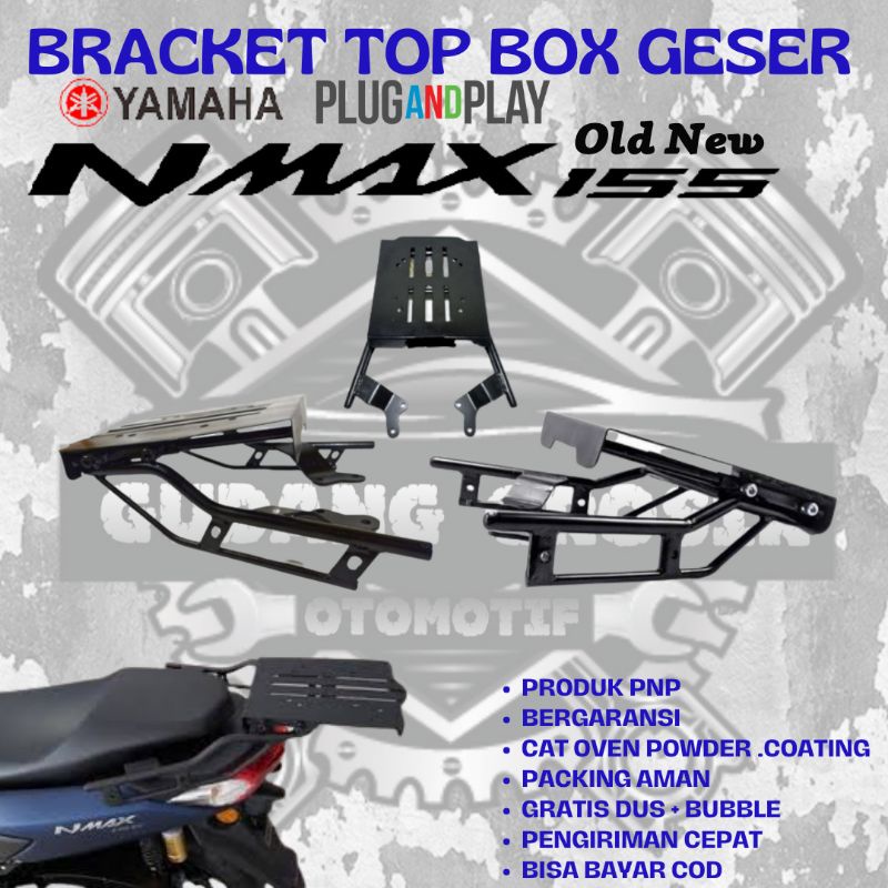 Jual Bracket Breket Breaket Braket Top Box Geser Yamaha Nmax Old New Pnp Shopee Indonesia