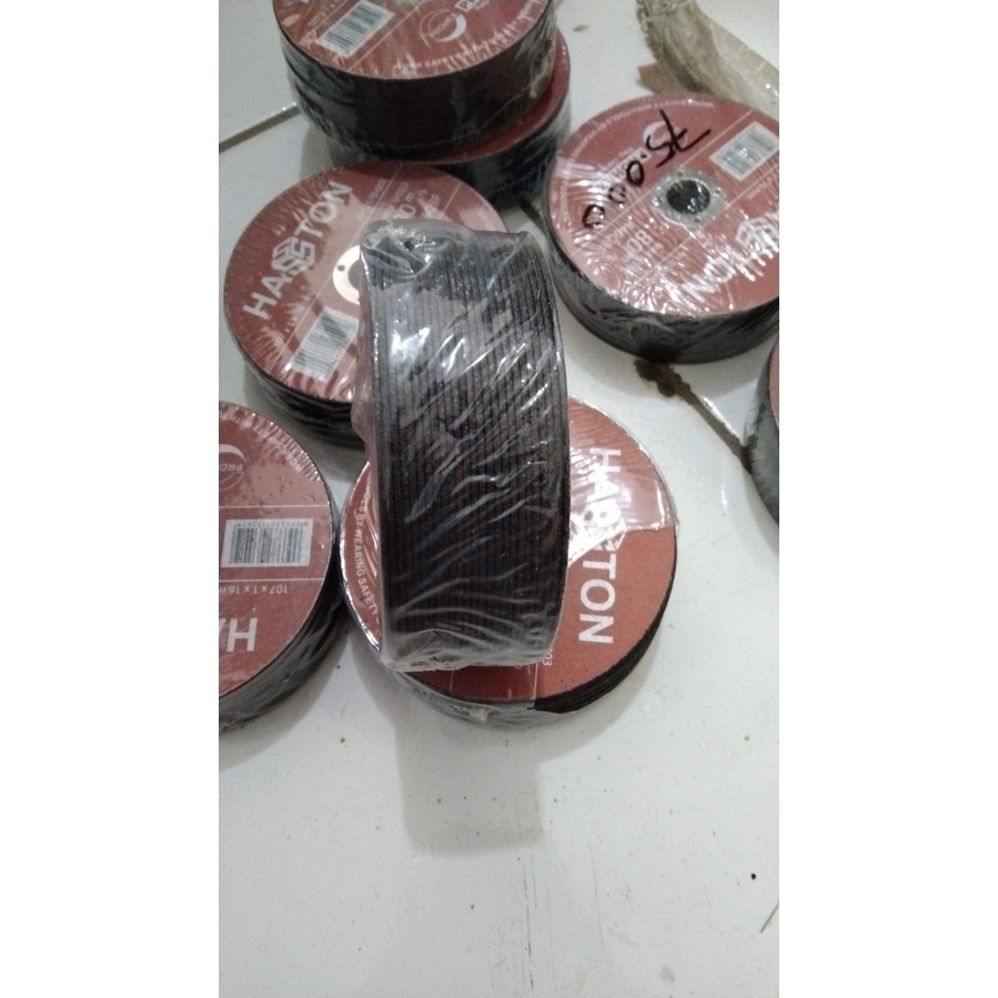 MATA GERINDA POTONG PROHEX / cutting wheel / batu grinda MATA POTONG HASTON 4"x 1.2mm x 16mm
