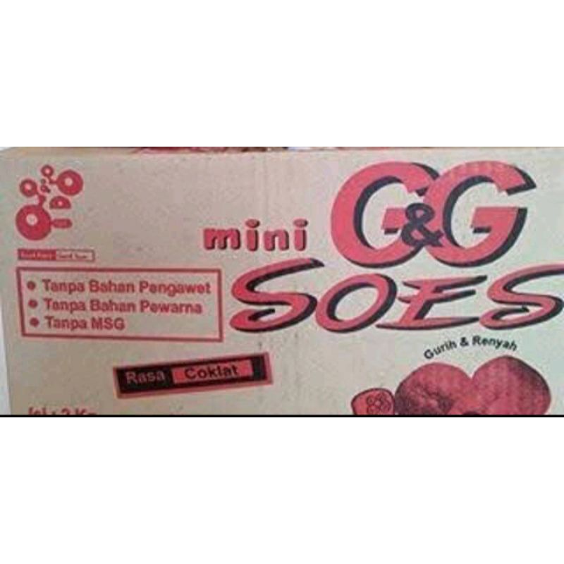 

Makanan ringan / SNACK coklat soes 1 dus 2kg