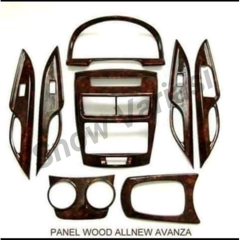 Panel Wood mobil all new Avanza xenia