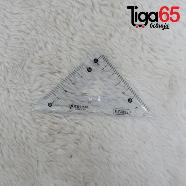 365 PENGGARIS SET 15CM #40909 Paket Penggaris / Penggaris Set Plastik 15cm 5in1 Extetik