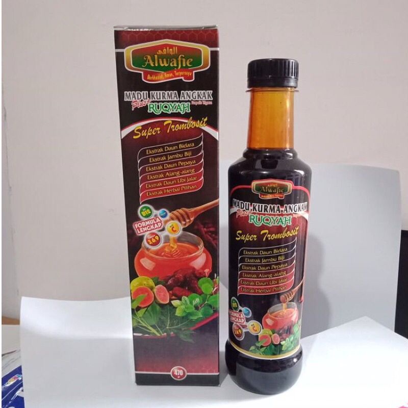

Madu Kurma Angkak Plus Ruqyah Al wafir Super Trombosit | Obat DBD