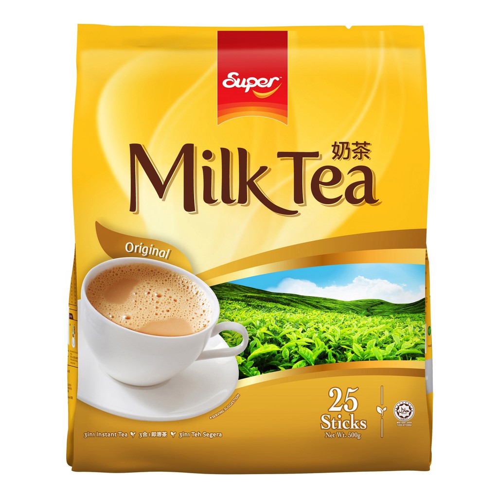 

Super instant milk tea 3 in 1 - Earl grey/ Original